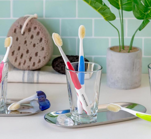 1 Adult Manual and 1 Travel Toothbrush