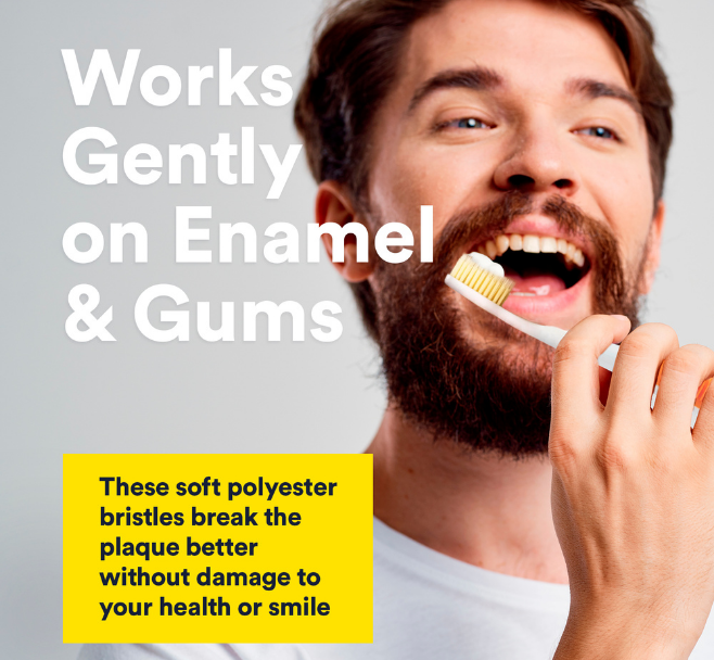 1 Adult Manual and 1 Travel Toothbrush
