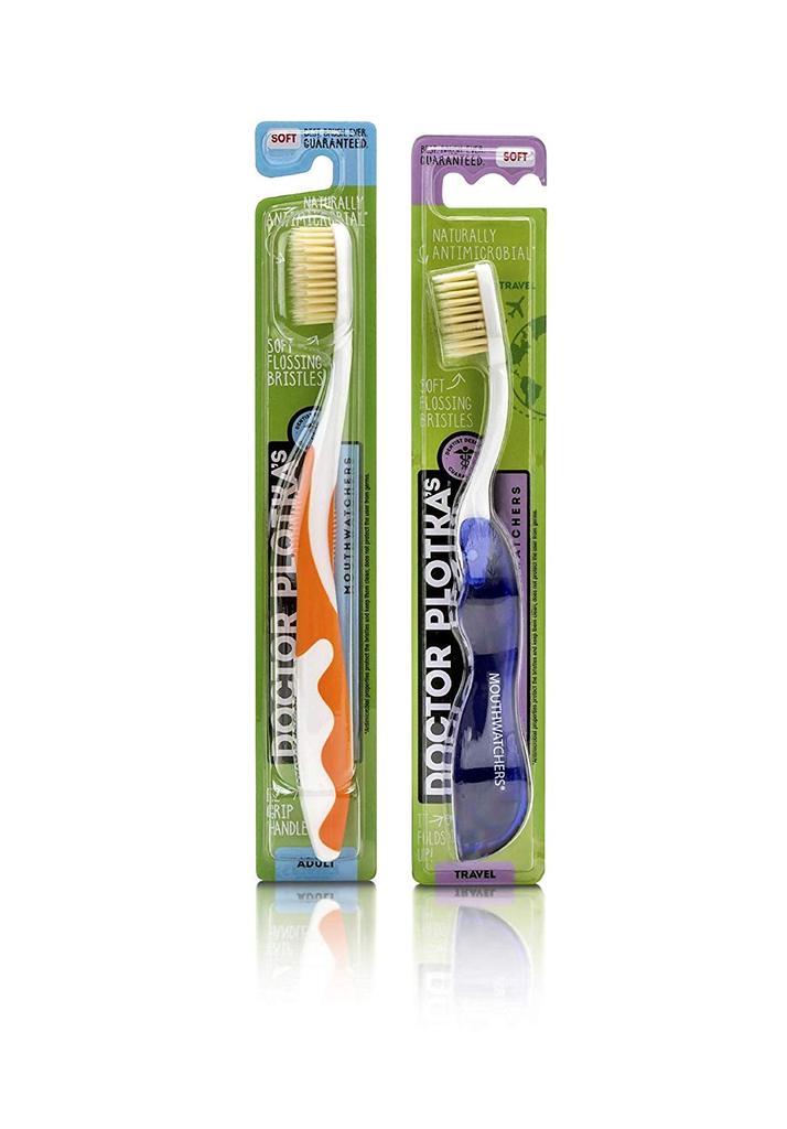 1 Adult Manual and 1 Travel Toothbrush